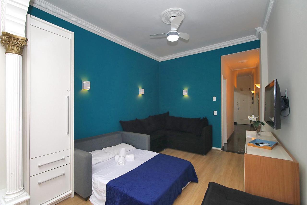 Ferienwohnung Fantastico 1 Quarto E Sala Em Copacabana Com Vista Para Natureza Rio de Janeiro Exterior foto