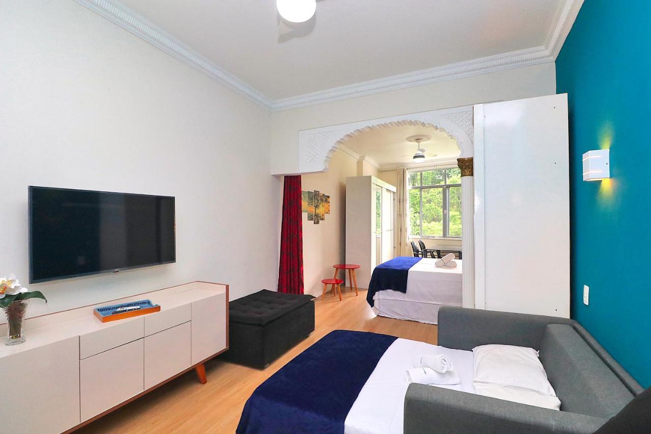 Ferienwohnung Fantastico 1 Quarto E Sala Em Copacabana Com Vista Para Natureza Rio de Janeiro Exterior foto